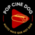 logotipo pop cine dog