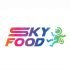 logotipo sky food